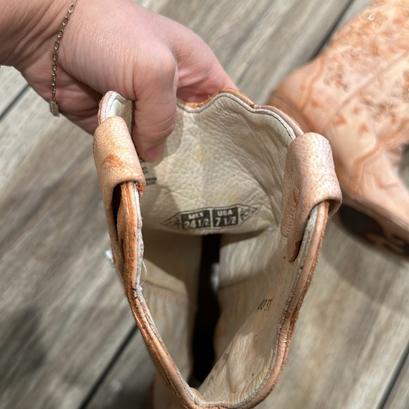Frida cuadra Cowgirl boots, size 7 1/2 - Picture 11 of 16